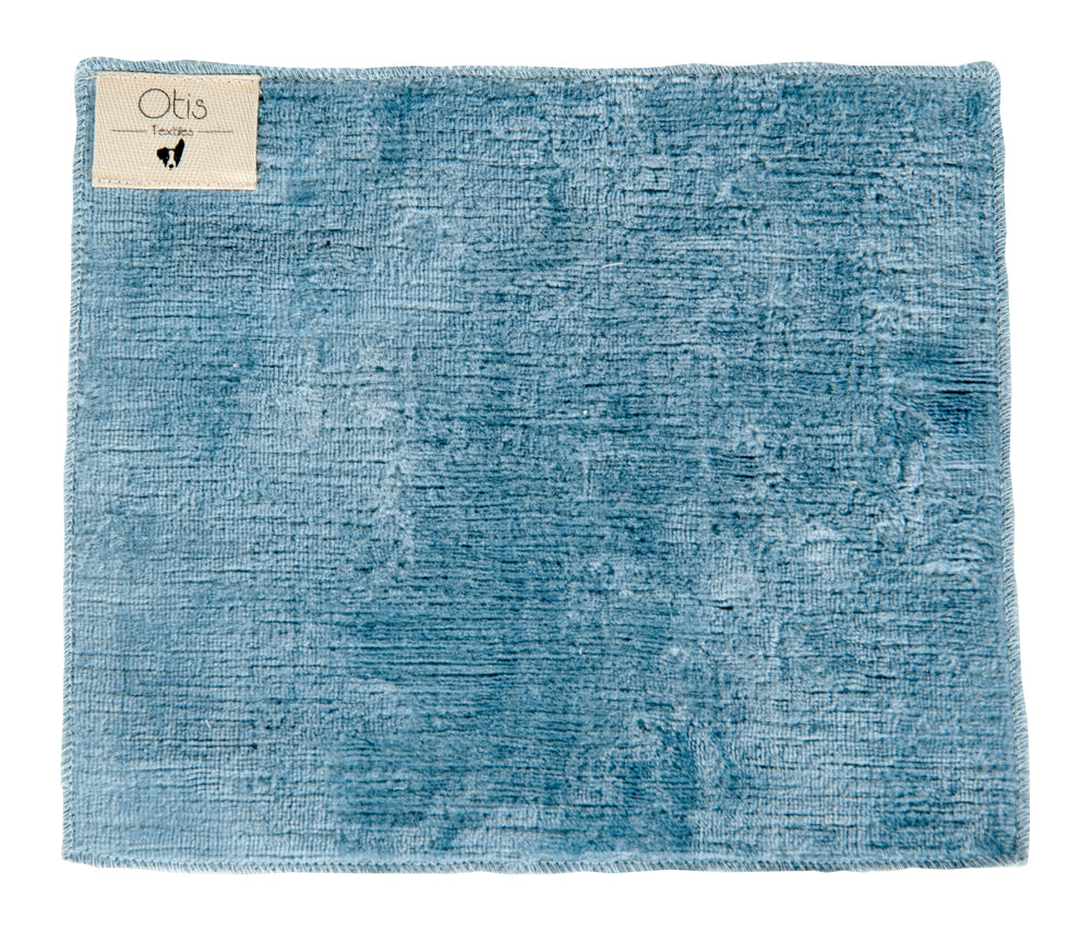 Linen Velvet Sky Blue
